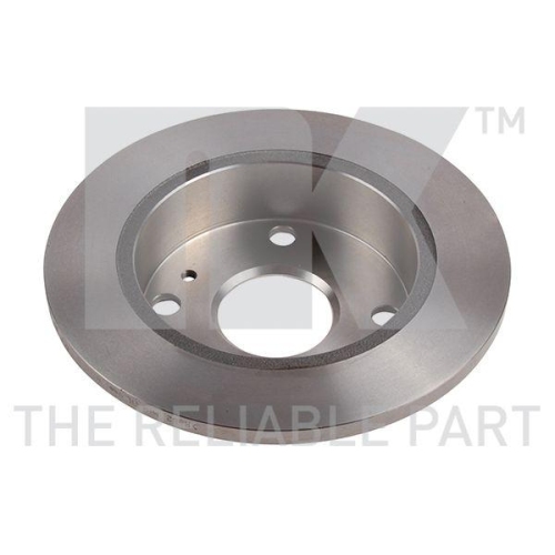 NK 204553 2 St&uuml;ck Bremsscheiben f&uuml;r TOYOTA, Hinterachse