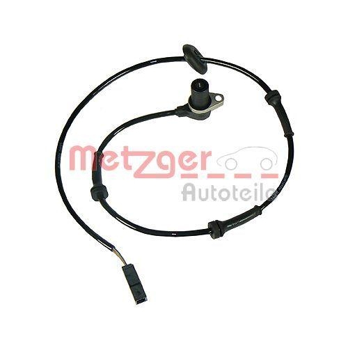 Sensor, Raddrehzahl METZGER 0900239 f&uuml;r AUDI, Hinterachse, Hinterachse rechts