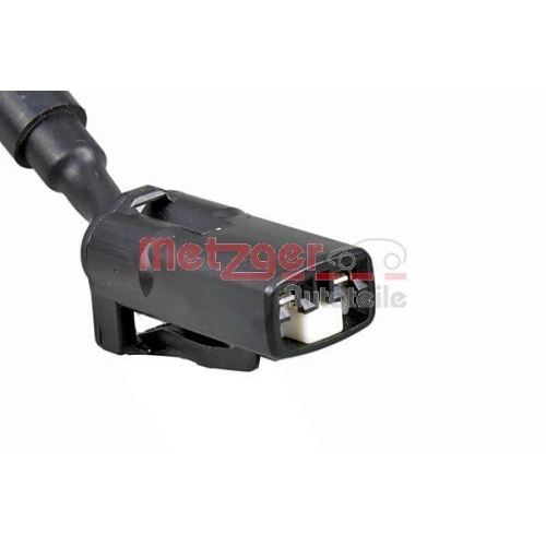 Sensor, Raddrehzahl METZGER 09001024 f&uuml;r KIA, Vorderachse rechts