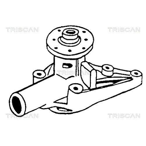 Wasserpumpe, Motork&uuml;hlung TRISCAN 8600 10218 f&uuml;r ROVER