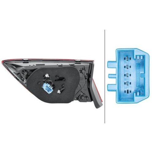 HELLA Heckleuchte 2SA 012 522-091 für VW, links