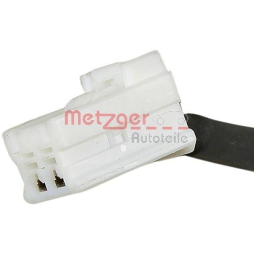 Sensor, Raddrehzahl METZGER 09001025 f&uuml;r KIA, Hinterachse links