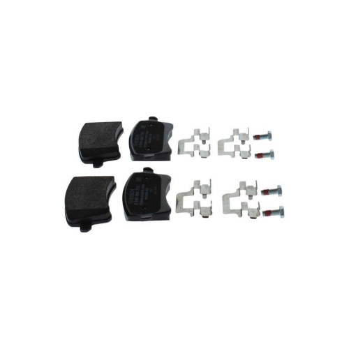 Bremsbelagsatz, Scheibenbremse BOSCH 0 986 494 733 f&uuml;r AUDI VW, Hinterachse