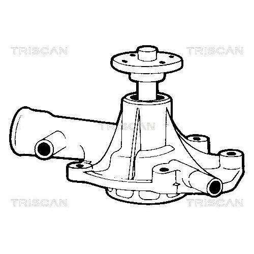 Wasserpumpe, Motork&uuml;hlung TRISCAN 8600 10264 f&uuml;r DAIHATSU TOYOTA