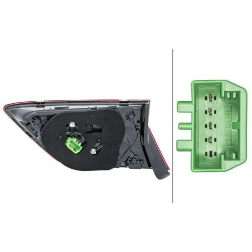 HELLA Heckleuchte 2SA 012 522-111 für VW, links