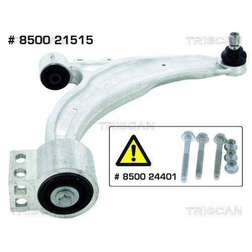 Lenker, Radaufh&auml;ngung TRISCAN 8500 21515 f&uuml;r OPEL VAUXHALL CHEVROLET, au&szlig;en