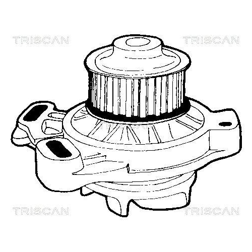 Wasserpumpe, Motork&uuml;hlung TRISCAN 8600 10329 f&uuml;r AUDI VOLVO