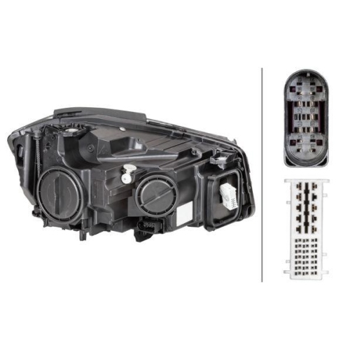 HELLA Hauptscheinwerfer 1ZT 010 818-471 für MERCEDES-BENZ, links