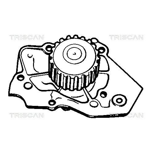 Wasserpumpe, Motorkühlung TRISCAN 8600 10409 für CITROËN PEUGEOT TALBOT