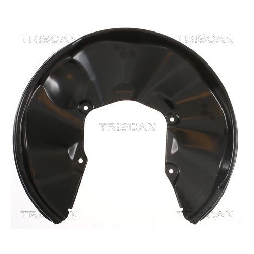Spritzblech, Bremsscheibe TRISCAN 8125 29268 f&uuml;r VW, Hinterachse links