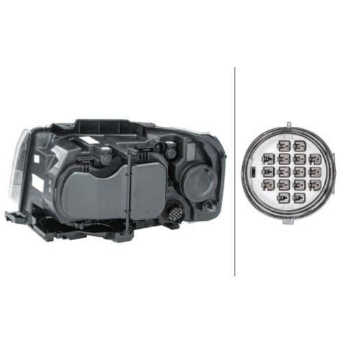 HELLA Hauptscheinwerfer 1EJ 354 813-041 für LAND ROVER, rechts