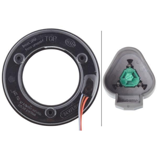 HELLA Heckleuchte 2SB 008 405-151 für AEBI, links, rechts