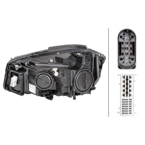 HELLA Hauptscheinwerfer 1ZT 010 818-481 für MERCEDES-BENZ, rechts