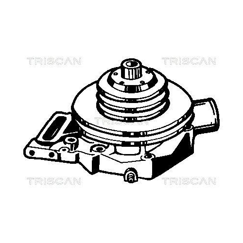 Wasserpumpe, Motork&uuml;hlung TRISCAN 8600 10410 f&uuml;r CITRO&Euml;N FIAT IVECO PEUGEOT