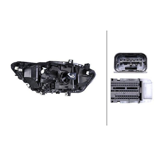 HELLA Hauptscheinwerfer 1EX 011 930-911 für BMW, links