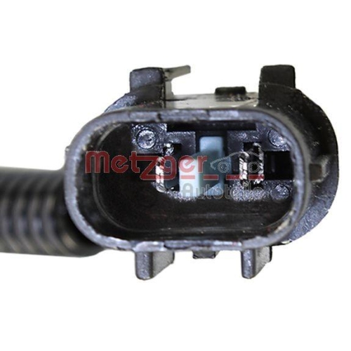 Sensor, Raddrehzahl METZGER 09001030 f&uuml;r KIA, Vorderachse rechts