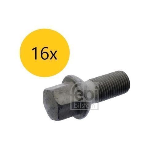 Radschraube FEBI BILSTEIN 46649 für MERCEDES-BENZ, Hinterachse, Vorderachse