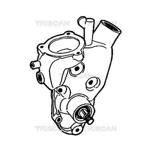 Wasserpumpe, Motork&uuml;hlung TRISCAN 8600 10825 f&uuml;r FORD PEUGEOT