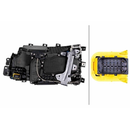 HELLA Hauptscheinwerfer 1EX 014 542-101 für SCANIA, rechts