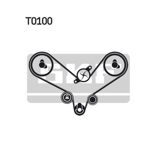 Zahnriemensatz SKF VKMA 01200 f&uuml;r AUDI FORD VW