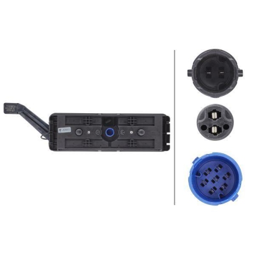 HELLA Heckleuchte 2VP 340 961-161 für, rechts