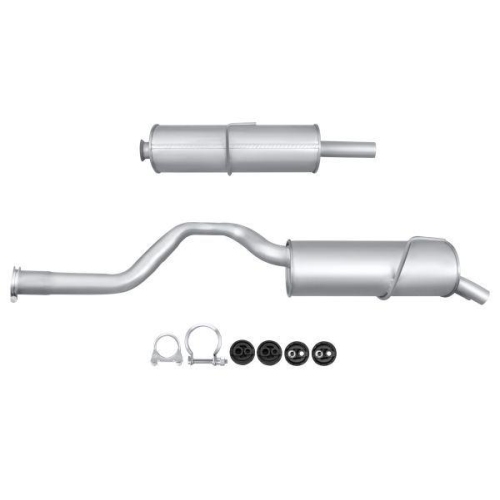 HELLA Endschalldämpfer 8LD 366 034-781 Easy2Fit –