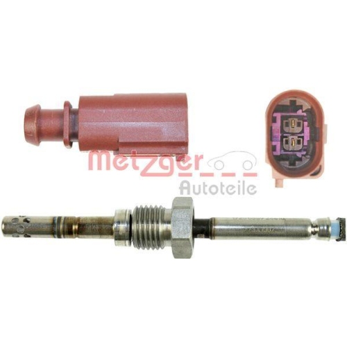 Sensor, Abgastemperatur METZGER 0894147 ORIGINAL ERSATZTEIL f&uuml;r VAG
