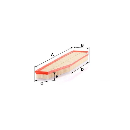 Luftfilter MANN-FILTER C 68 001 f&uuml;r BMW