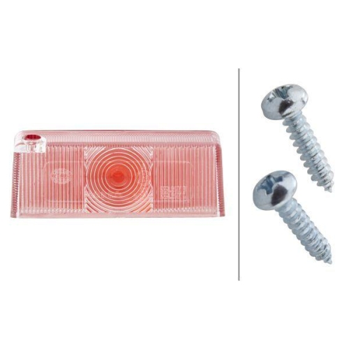 Lichtscheibe HELLA 9EL 132 215-001 f&uuml;r AUW&Auml;RTER DAF MAN SCANIA NEOPLAN DEMAG