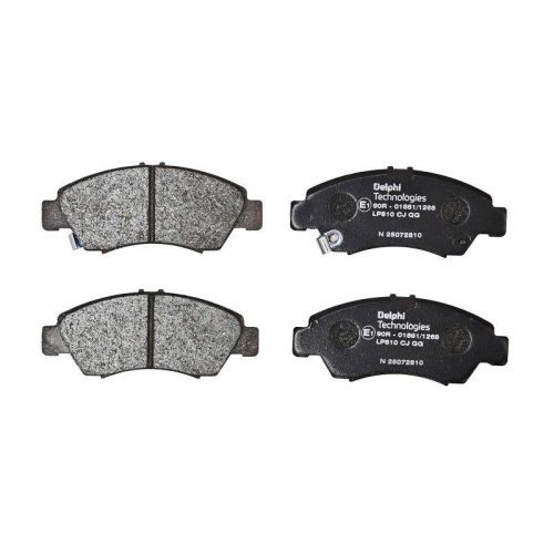 DELPHI LP810 Bremsbelagsatz, Scheibenbremse f&uuml;r HONDA, Vorderachse