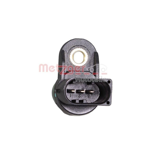 Sensor, Nockenwellenposition METZGER 0903001 f&uuml;r BMW, Auslassseite, Einlassseite
