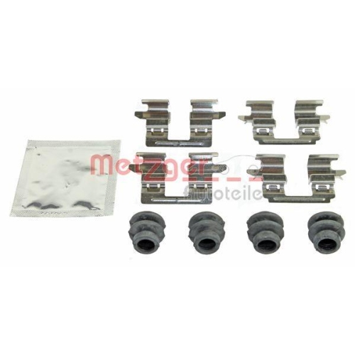 Zubeh&ouml;rsatz, Scheibenbremsbelag METZGER 109-0005 GREENPARTS f&uuml;r, Hinterachse