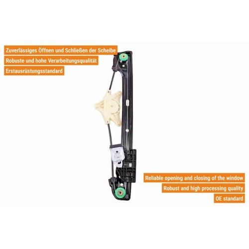 Fensterheber VAICO V30-8378 Green Mobility Parts für MERCEDES-BENZ, hinten links