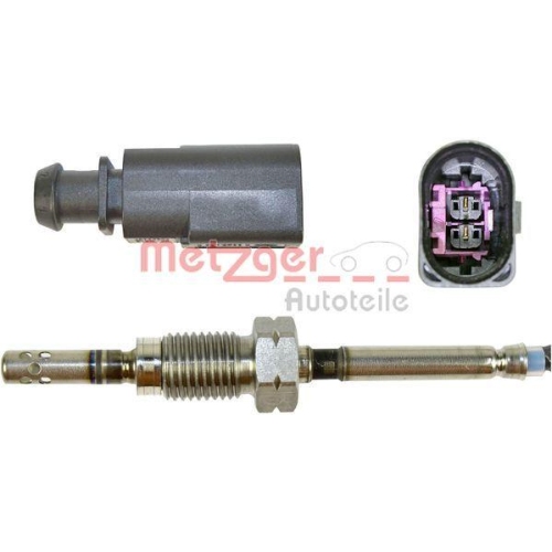 Sensor, Abgastemperatur METZGER 0894159 ORIGINAL ERSATZTEIL f&uuml;r VW