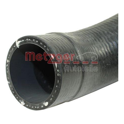 Ladeluftschlauch METZGER 2400309 f&uuml;r OPEL, Einlassseite, Ladeluftk&uuml;hler, rechts