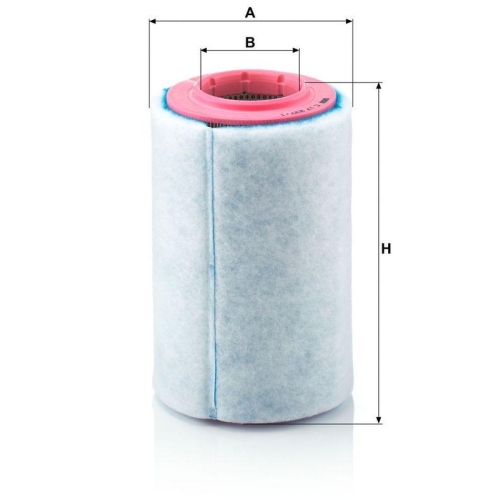 Luftfilter MANN-FILTER C 17 237/1 f&uuml;r CITRO&Euml;N FIAT PEUGEOT