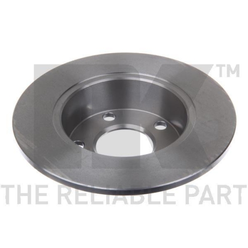 NK 204770 2 St&uuml;ck Bremsscheiben f&uuml;r AUDI, Hinterachse