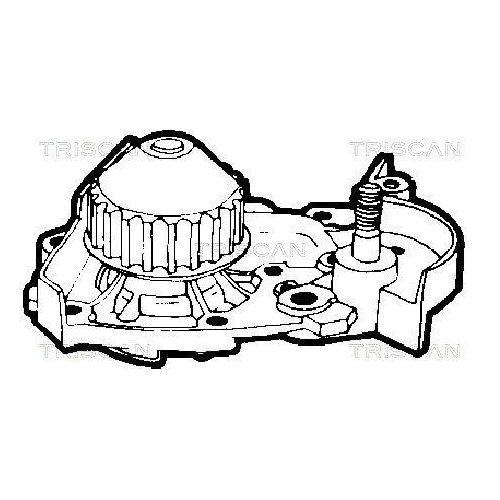 Wasserpumpe, Motorkühlung TRISCAN 8600 25876 für RENAULT