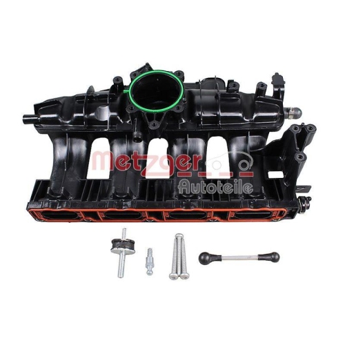 Saugrohrmodul METZGER 2100117 f&uuml;r AUDI SEAT SKODA VW