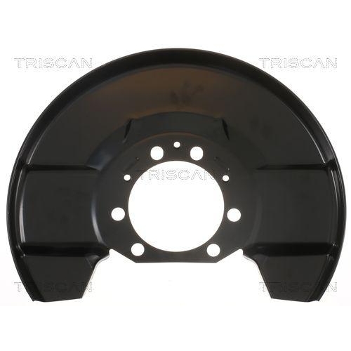 Spritzblech, Bremsscheibe TRISCAN 8125 65101 f&uuml;r SAAB, Vorderachse