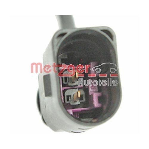 Sensor, Abgastemperatur METZGER 0894184 ORIGINAL ERSATZTEIL f&uuml;r AUDI VW, links