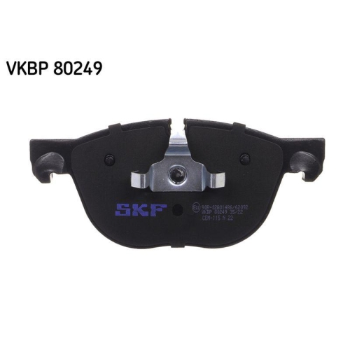 Bremsbelagsatz, Scheibenbremse SKF VKBP 80249 f&uuml;r BMW, Vorderachse