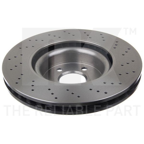 NK 2033119 2 St&uuml;ck Bremsscheiben f&uuml;r MERCEDES-BENZ, Vorderachse