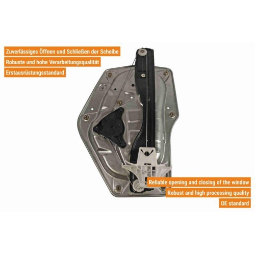 VAICO Fensterheber links und rechts elektrisch hinten V10-2497 + V10-2498 f&uuml;r SKODA