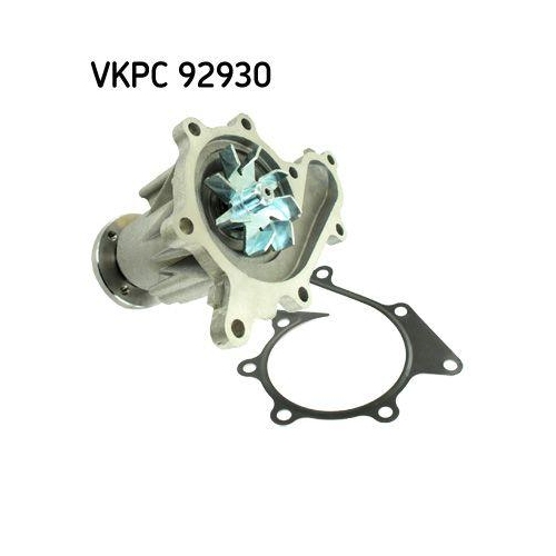 Wasserpumpe, Motork&uuml;hlung SKF VKPC 92930 f&uuml;r NISSAN