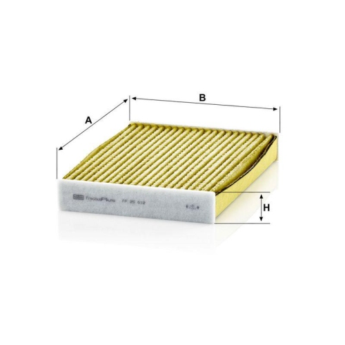 Filter, Innenraumluft MANN-FILTER FP 25 012 FreciousPlus f&uuml;r NISSAN RENAULT