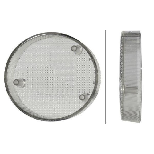 HELLA Lichtscheibe, Blinkleuchte 9EL 990 354-041 f&uuml;r FENDT CATERPILLAR AGCO