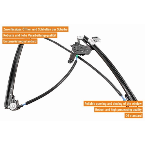 Fensterheber VAICO V10-3061 Original VAICO Qualität für FORD SEAT SKODA VW VAG