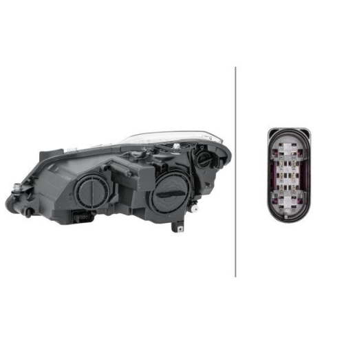 HELLA Hauptscheinwerfer 1EL 009 647-921 für MERCEDES-BENZ, rechts