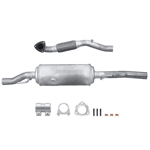 Ru&szlig;-/Partikelfilter, Abgasanlage HELLA 8LH 366 080-711 f&uuml;r OPEL VAUXHALL, Mitte